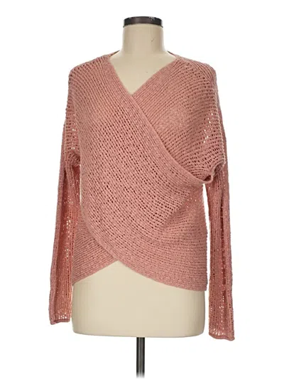 Pre-owned Billabong Cardigan Sweater In Pink