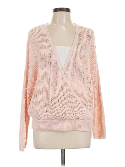 Pre-owned Billabong Cardigan Sweater In Pink