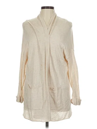 Pre-owned Billabong Cardigan Sweater In White