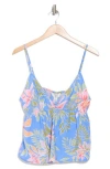 Billabong Carefree Camisole In Blue