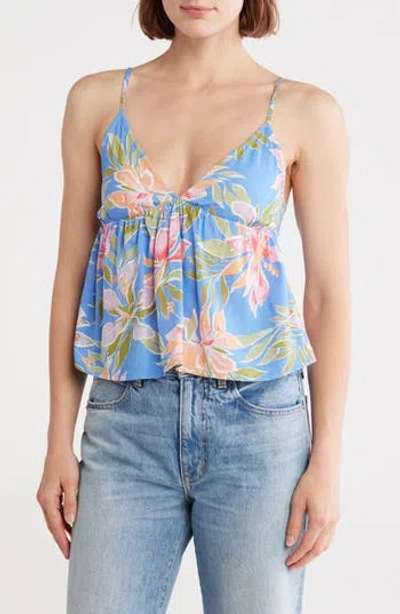 Billabong Carefree Camisole In Blue