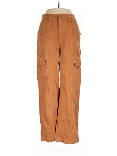 Pre-owned Billabong Cargo Pants In Brown