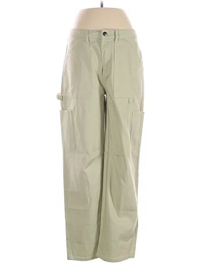Pre-owned Billabong Cargo Pants In Green