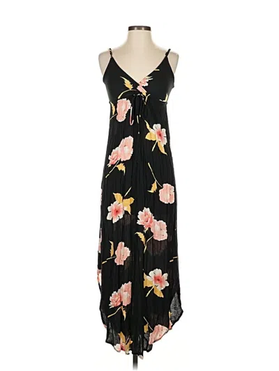 Pre-owned Billabong Casual Dress In Black