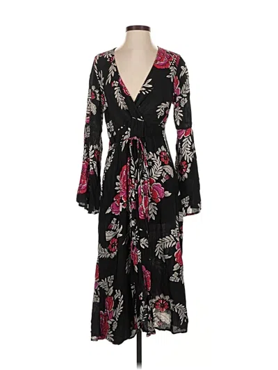 Pre-owned Billabong Casual Dress In Black