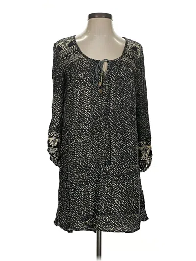 Pre-owned Billabong Casual Dress In Black