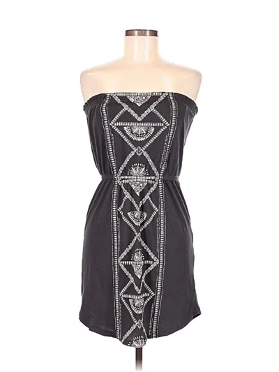 Pre-owned Billabong Casual Dress In Black