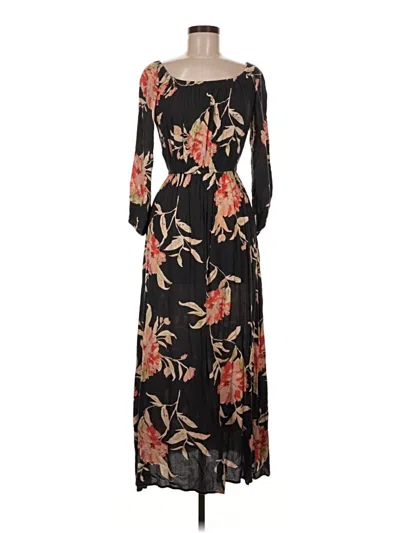 Pre-owned Billabong Casual Dress In Black
