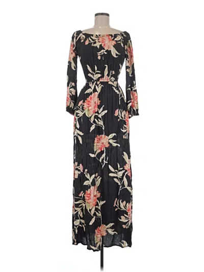 Pre-owned Billabong Casual Dress In Black