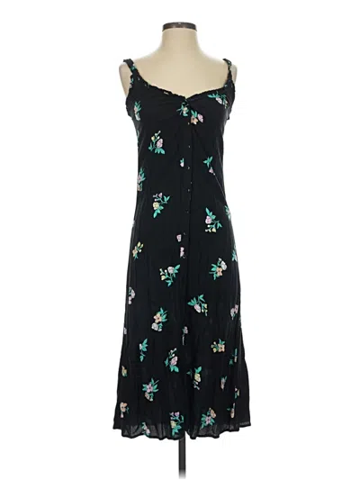 Pre-owned Billabong Casual Dress In Black