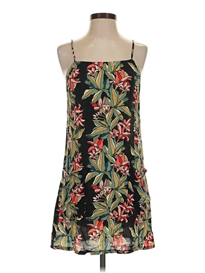 Pre-owned Billabong Casual Dress In Black