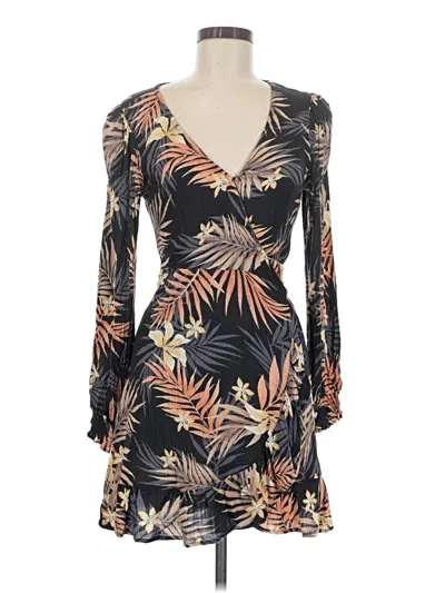 Pre-owned Billabong Casual Dress In Black