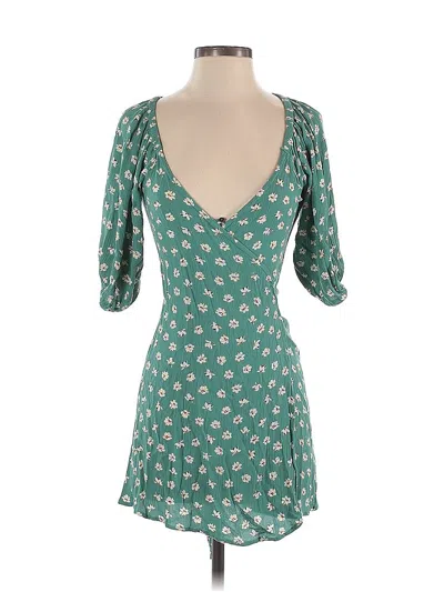 Pre-owned Billabong Casual Dress In Blue