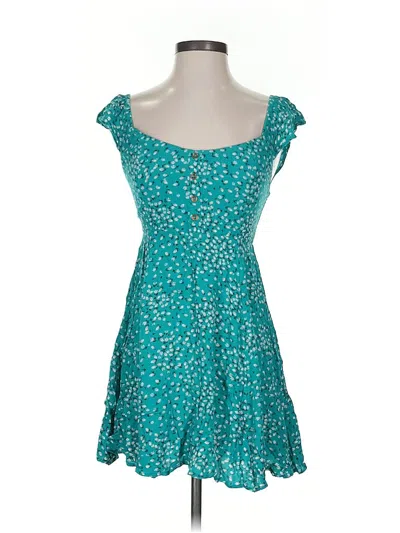 Pre-owned Billabong Casual Dress In Blue