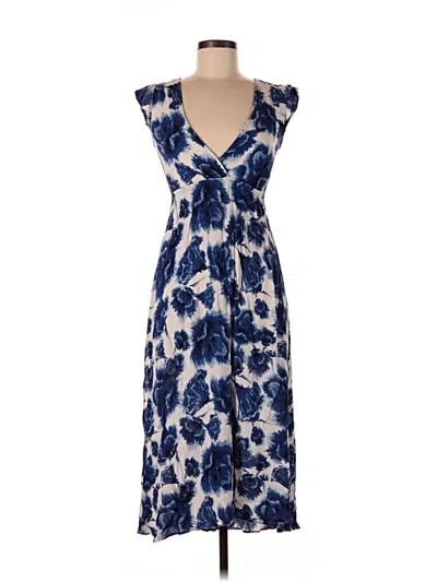 Pre-owned Billabong Casual Dress In Blue