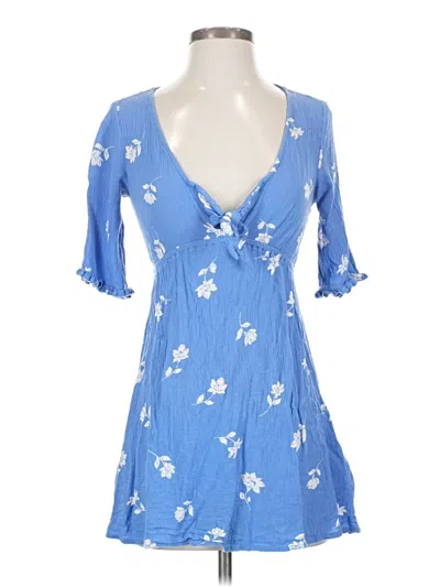 Pre-owned Billabong Casual Dress In Blue