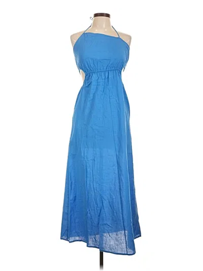 Pre-owned Billabong Casual Dress In Blue