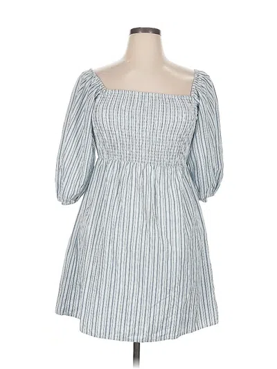 Pre-owned Billabong Casual Dress In Blue