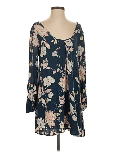 Pre-owned Billabong Casual Dress In Blue