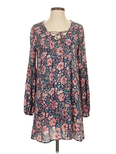 Pre-owned Billabong Casual Dress In Blue