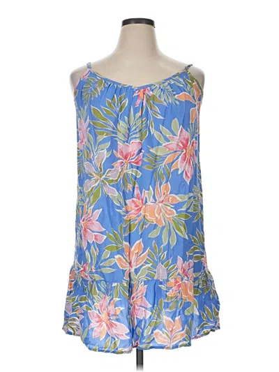 Pre-owned Billabong Casual Dress In Blue