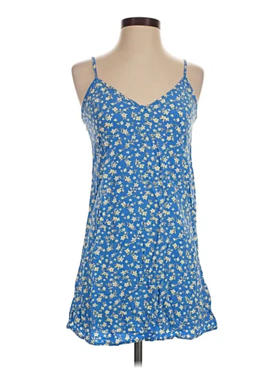 Pre-owned Billabong Casual Dress In Blue