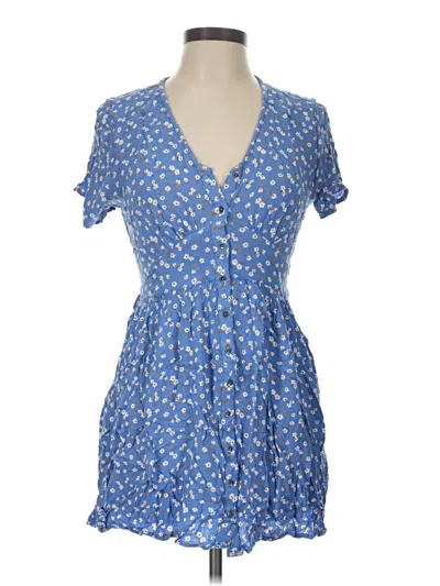 Pre-owned Billabong Casual Dress In Blue