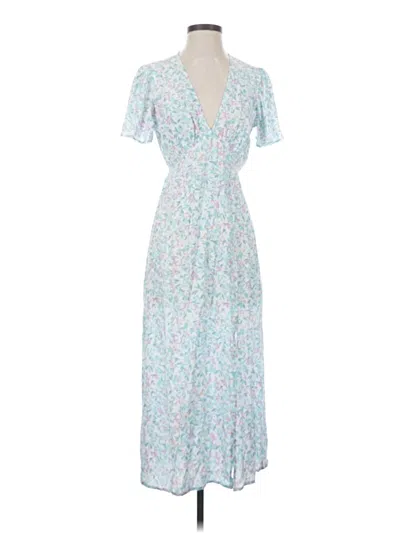 Pre-owned Billabong Casual Dress In Blue