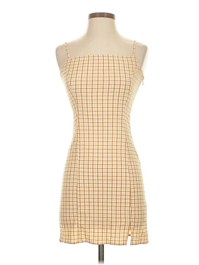 Pre-owned Billabong Casual Dress In Brown