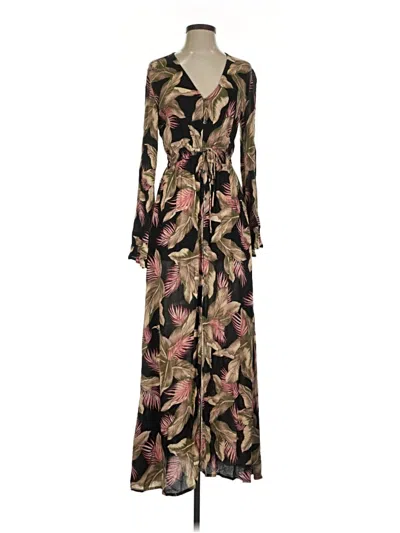 Pre-owned Billabong Casual Dress In Brown