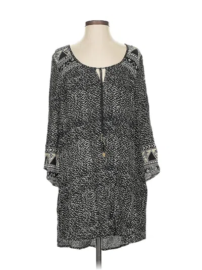 Pre-owned Billabong Casual Dress In Gray