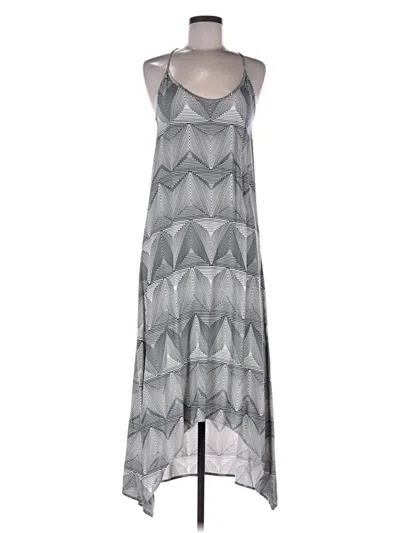 Pre-owned Billabong Casual Dress In Gray