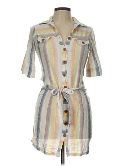 Pre-owned Billabong Casual Dress In Gray