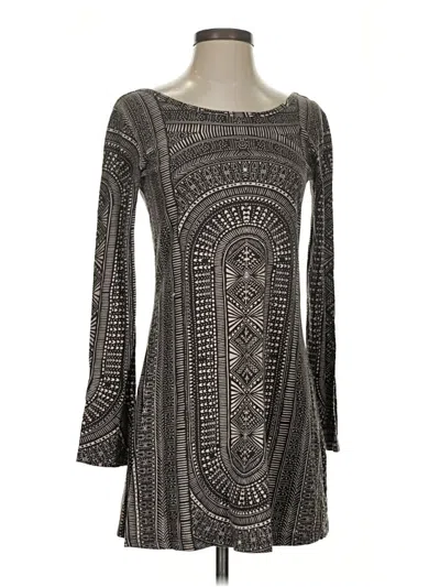 Pre-owned Billabong Casual Dress In Gray