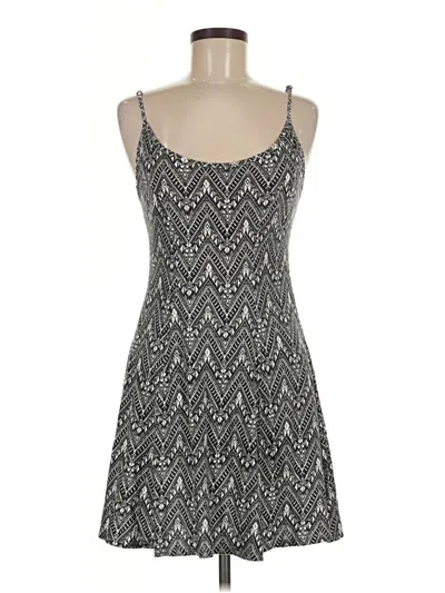 Pre-owned Billabong Casual Dress In Gray