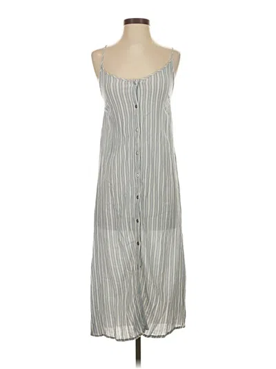 Pre-owned Billabong Casual Dress In Gray