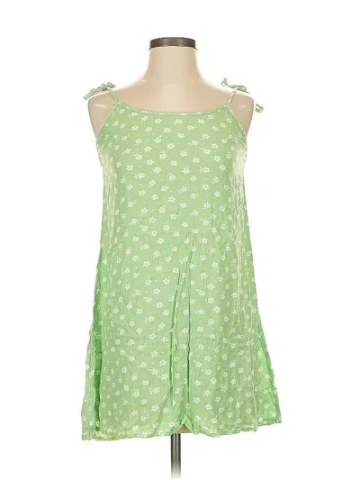Pre-owned Billabong Casual Dress In Green