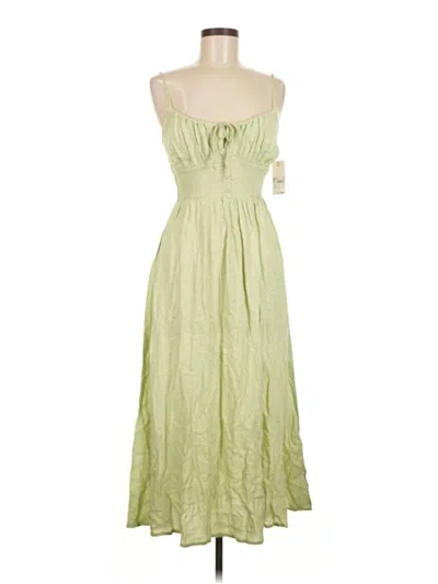 Pre-owned Billabong Casual Dress In Green