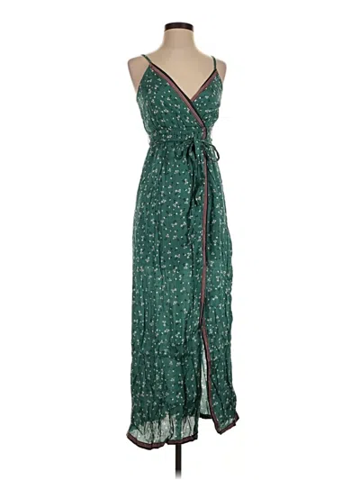 Pre-owned Billabong Casual Dress In Green