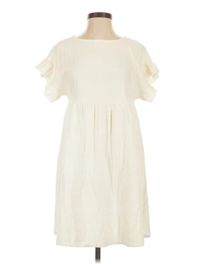 Pre-owned Billabong Casual Dress In Ivory
