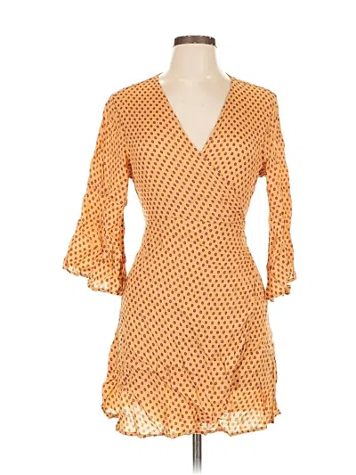 Pre-owned Billabong Casual Dress In Orange