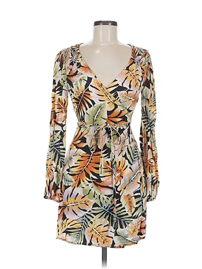 Pre-owned Billabong Casual Dress In Orange