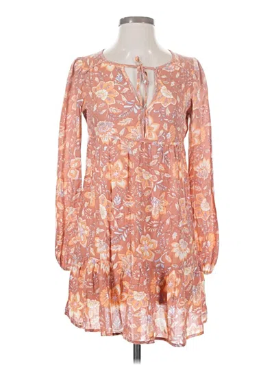 Pre-owned Billabong Casual Dress In Orange