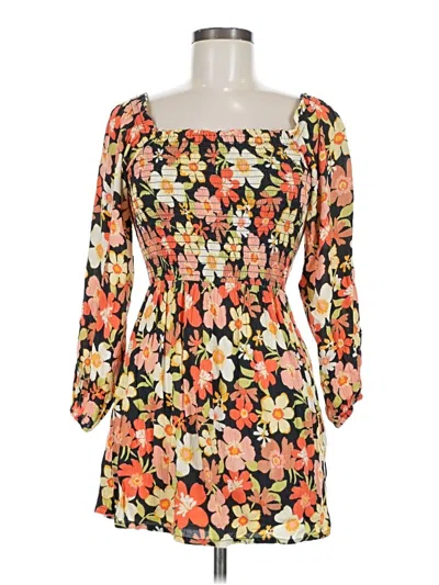 Pre-owned Billabong Casual Dress In Orange