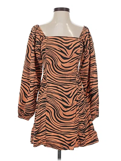 Pre-owned Billabong Casual Dress In Orange