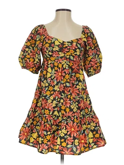 Pre-owned Billabong Casual Dress In Orange