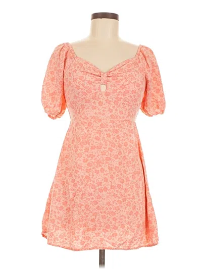 Pre-owned Billabong Casual Dress In Orange