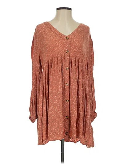 Pre-owned Billabong Casual Dress In Orange