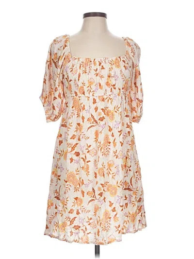 Pre-owned Billabong Casual Dress In Orange