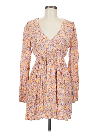 Pre-owned Billabong Casual Dress In Orange
